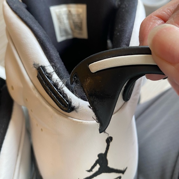 Nike Air Jordan 6-17-23 Motorsports Black & White with Music Note Tongue Size 10 - Picture 15 of 15